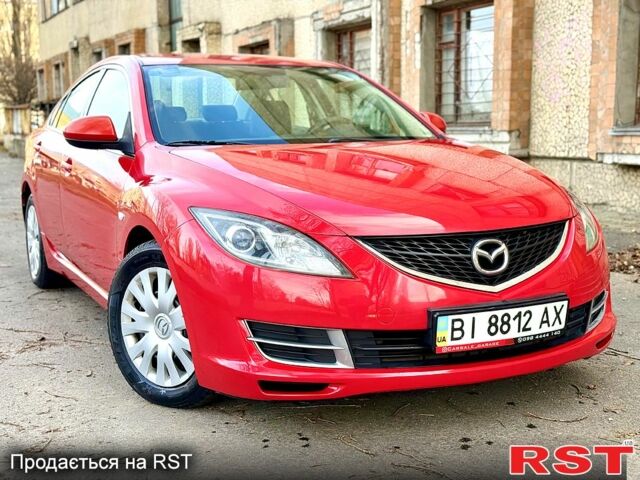 Красный Мазда 6, объемом двигателя 2 л и пробегом 258 тыс. км за 6000 $, фото 1 на Automoto.ua