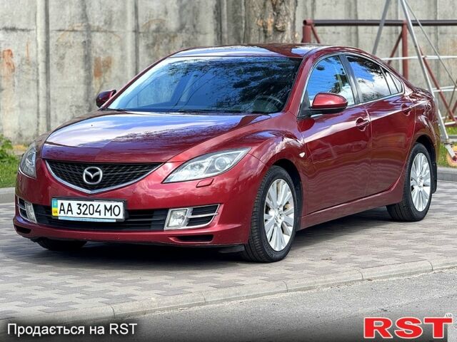 Червоний Мазда 6, об'ємом двигуна 2 л та пробігом 245 тис. км за 6800 $, фото 1 на Automoto.ua