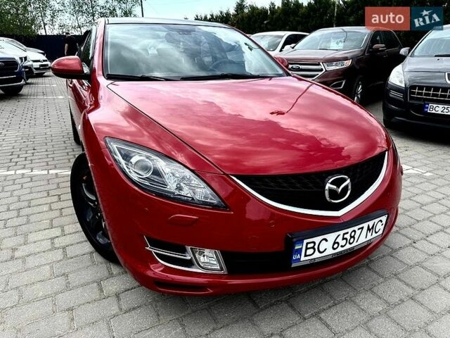 Красный Мазда 6, объемом двигателя 2 л и пробегом 178 тыс. км за 6999 $, фото 1 на Automoto.ua