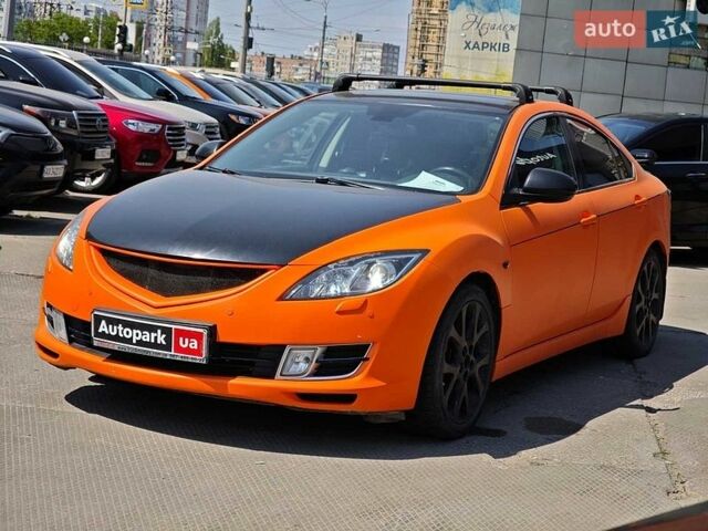 Красный Мазда 6, объемом двигателя 2.5 л и пробегом 250 тыс. км за 7290 $, фото 1 на Automoto.ua
