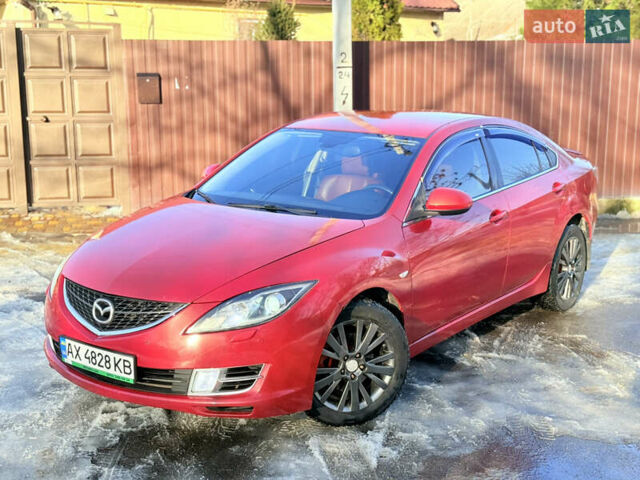 Червоний Мазда 6, об'ємом двигуна 2 л та пробігом 241 тис. км за 5450 $, фото 1 на Automoto.ua