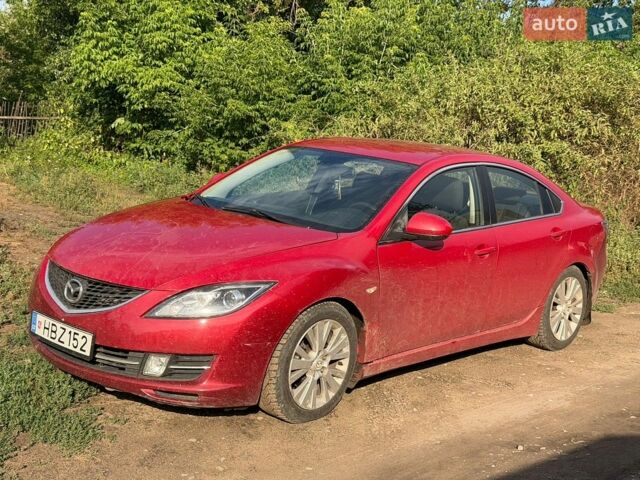 Красный Мазда 6, объемом двигателя 2 л и пробегом 339 тыс. км за 2000 $, фото 1 на Automoto.ua