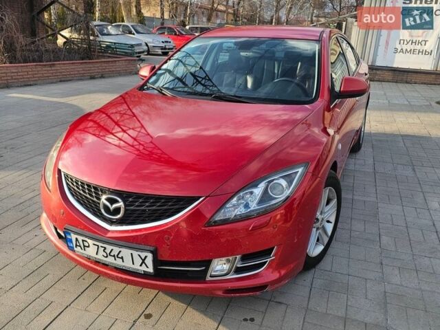 Красный Мазда 6, объемом двигателя 2.49 л и пробегом 220 тыс. км за 6200 $, фото 1 на Automoto.ua