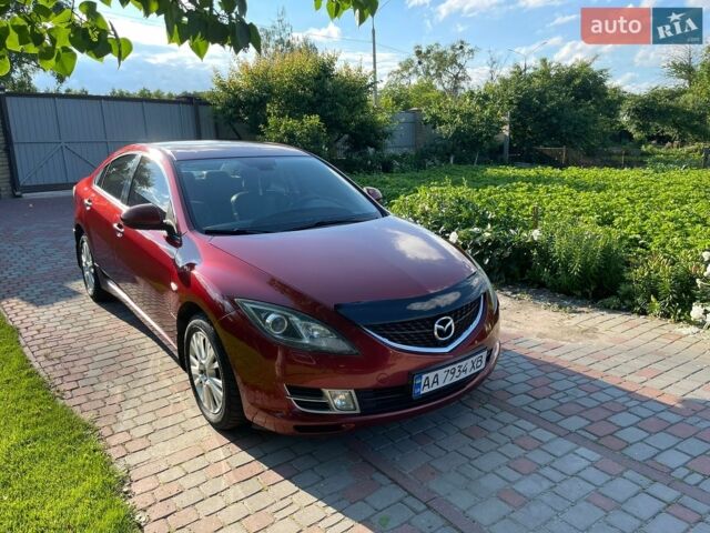 Червоний Мазда 6, об'ємом двигуна 2 л та пробігом 234 тис. км за 7500 $, фото 1 на Automoto.ua