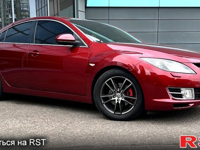 Червоний Мазда 6, об'ємом двигуна 2 л та пробігом 230 тис. км за 7450 $, фото 1 на Automoto.ua