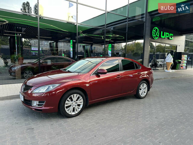 Красный Мазда 6, объемом двигателя 2 л и пробегом 179 тыс. км за 6950 $, фото 1 на Automoto.ua