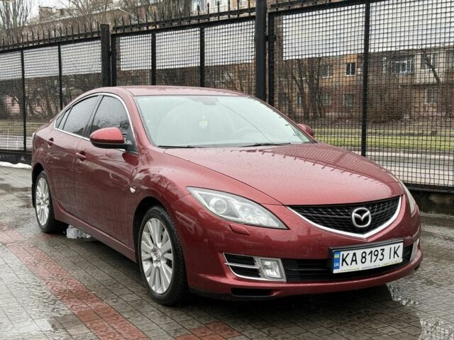 Красный Мазда 6, объемом двигателя 2 л и пробегом 188 тыс. км за 6900 $, фото 1 на Automoto.ua