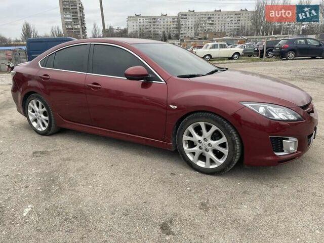 Красный Мазда 6, объемом двигателя 2.49 л и пробегом 181 тыс. км за 8400 $, фото 1 на Automoto.ua