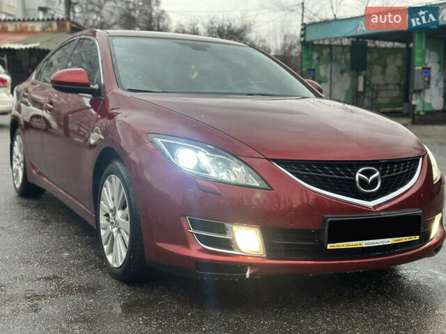 Червоний Мазда 6, об'ємом двигуна 2 л та пробігом 265 тис. км за 8000 $, фото 1 на Automoto.ua