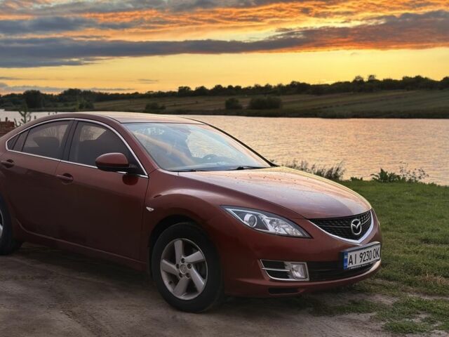 Красный Мазда 6, объемом двигателя 2 л и пробегом 280 тыс. км за 8200 $, фото 1 на Automoto.ua
