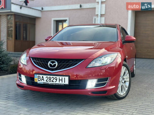 Красный Мазда 6, объемом двигателя 2 л и пробегом 70 тыс. км за 11200 $, фото 1 на Automoto.ua
