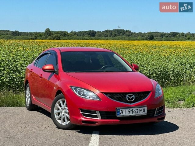 Червоний Мазда 6, об'ємом двигуна 2 л та пробігом 201 тис. км за 5500 $, фото 1 на Automoto.ua