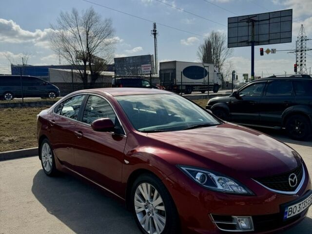 Красный Мазда 6, объемом двигателя 2 л и пробегом 277 тыс. км за 8100 $, фото 1 на Automoto.ua