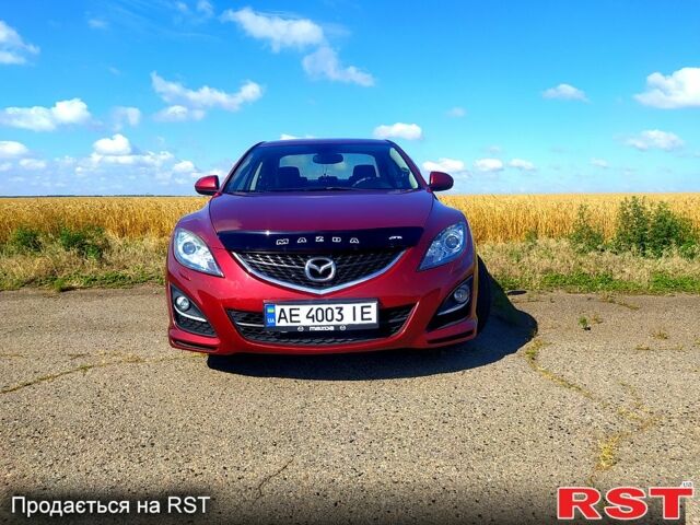 Красный Мазда 6, объемом двигателя 2 л и пробегом 165 тыс. км за 8200 $, фото 1 на Automoto.ua