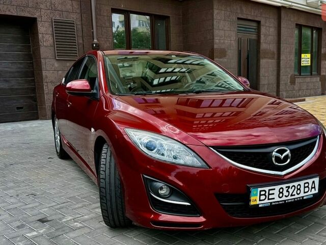 Червоний Мазда 6, об'ємом двигуна 2 л та пробігом 170 тис. км за 8100 $, фото 1 на Automoto.ua