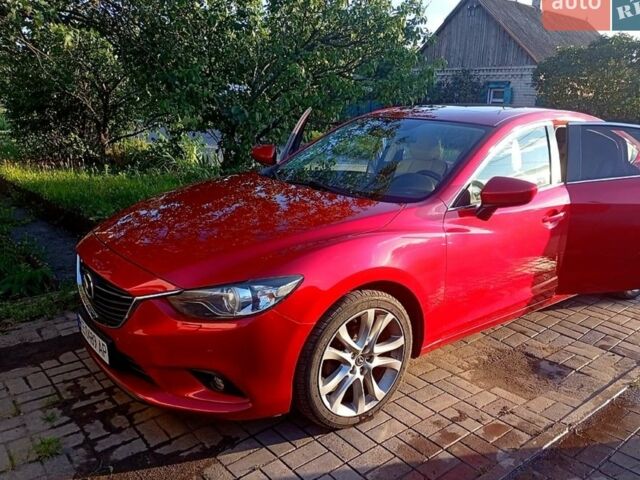 Красный Мазда 6, объемом двигателя 2.2 л и пробегом 335 тыс. км за 10000 $, фото 1 на Automoto.ua