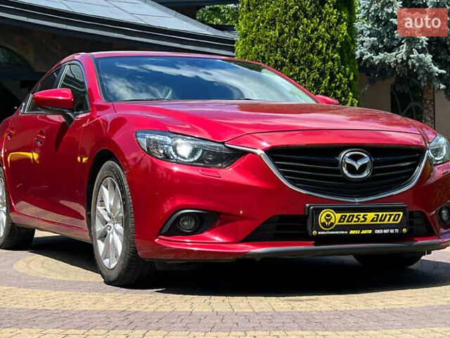 Красный Мазда 6, объемом двигателя 2 л и пробегом 106 тыс. км за 9999 $, фото 1 на Automoto.ua