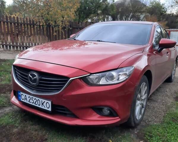 Красный Мазда 6, объемом двигателя 2.5 л и пробегом 192 тыс. км за 10000 $, фото 1 на Automoto.ua