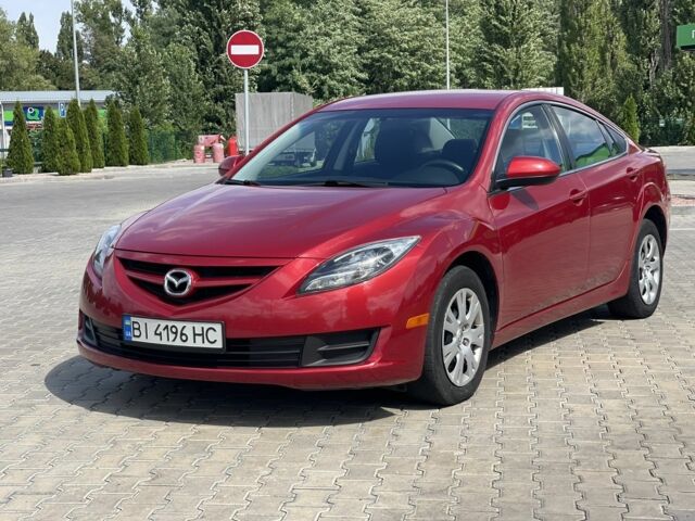 Красный Мазда 6, объемом двигателя 2.5 л и пробегом 159 тыс. км за 7200 $, фото 1 на Automoto.ua