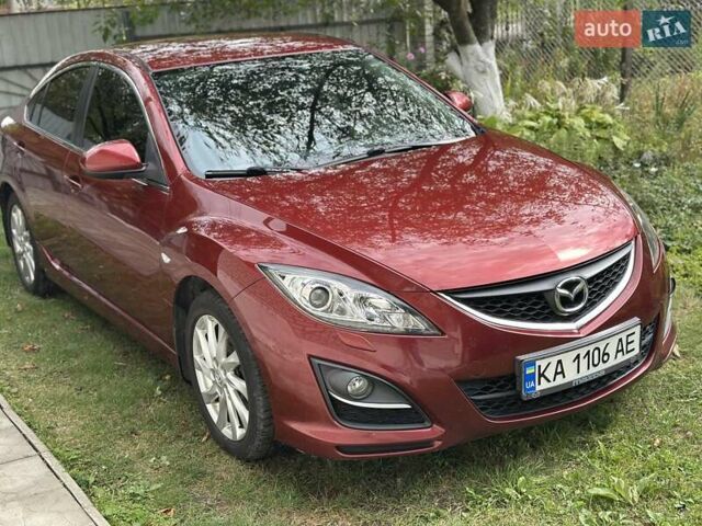 Красный Мазда 6, объемом двигателя 2 л и пробегом 138 тыс. км за 10000 $, фото 1 на Automoto.ua