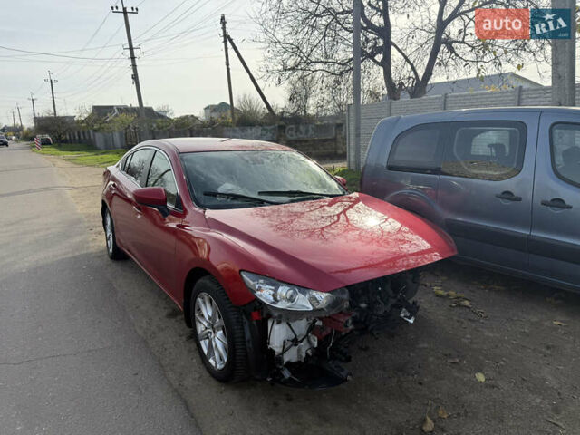 Красный Мазда 6, объемом двигателя 2 л и пробегом 79 тыс. км за 4300 $, фото 1 на Automoto.ua