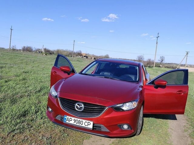 Красный Мазда 6, объемом двигателя 2.49 л и пробегом 242 тыс. км за 10900 $, фото 1 на Automoto.ua