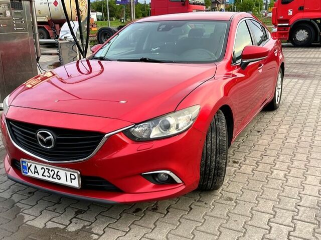 Красный Мазда 6, объемом двигателя 2 л и пробегом 220 тыс. км за 9700 $, фото 1 на Automoto.ua