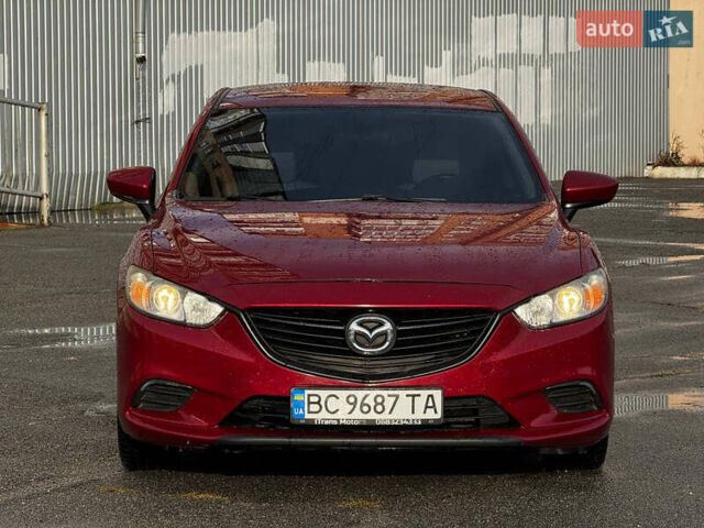 Красный Мазда 6, объемом двигателя 2.49 л и пробегом 159 тыс. км за 9300 $, фото 1 на Automoto.ua