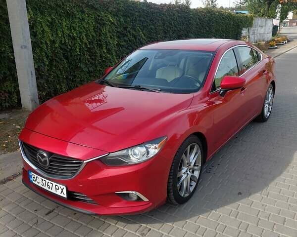 Красный Мазда 6, объемом двигателя 2.49 л и пробегом 203 тыс. км за 11100 $, фото 1 на Automoto.ua