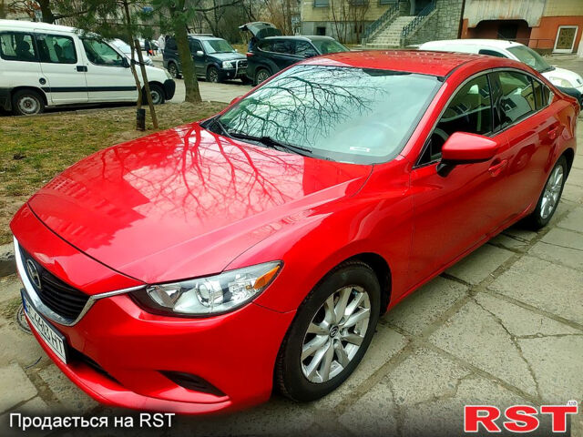 Красный Мазда 6, объемом двигателя 2.5 л и пробегом 235 тыс. км за 9150 $, фото 1 на Automoto.ua