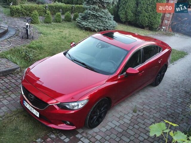 Красный Мазда 6, объемом двигателя 2.49 л и пробегом 252 тыс. км за 12400 $, фото 1 на Automoto.ua