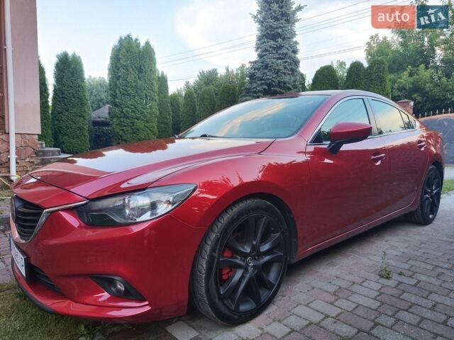 Красный Мазда 6, объемом двигателя 2.49 л и пробегом 252 тыс. км за 11000 $, фото 1 на Automoto.ua