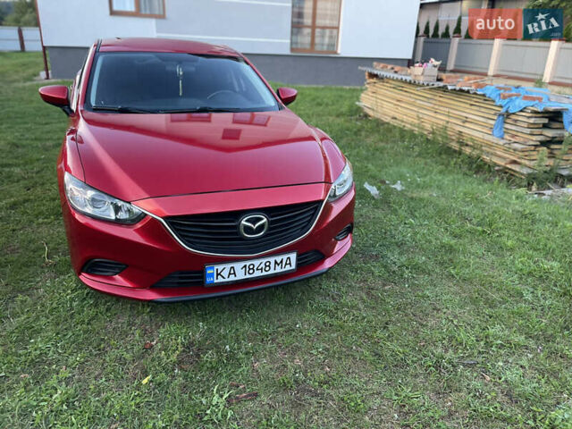 Красный Мазда 6, объемом двигателя 2.49 л и пробегом 158 тыс. км за 10500 $, фото 1 на Automoto.ua