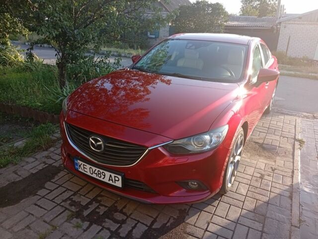 Красный Мазда 6, объемом двигателя 2.2 л и пробегом 324 тыс. км за 10000 $, фото 1 на Automoto.ua