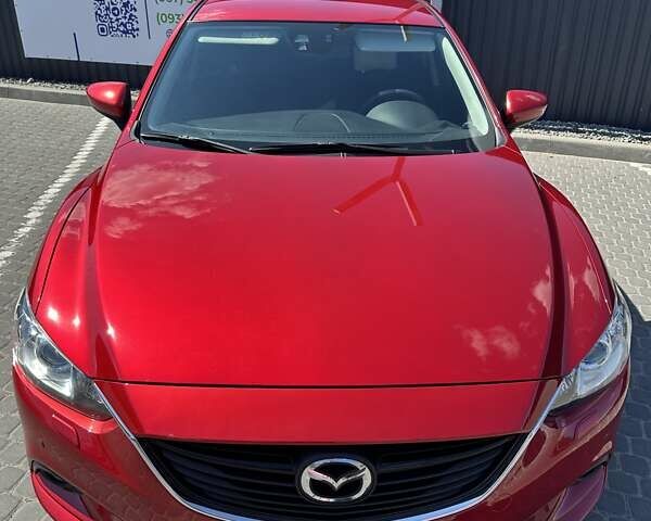 Красный Мазда 6, объемом двигателя 2 л и пробегом 124 тыс. км за 15500 $, фото 1 на Automoto.ua