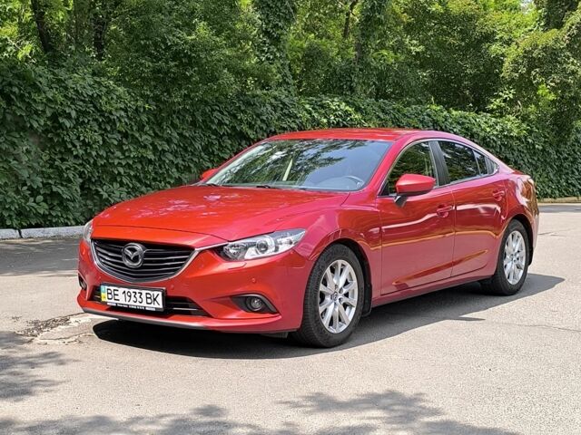 Красный Мазда 6, объемом двигателя 2 л и пробегом 113 тыс. км за 14900 $, фото 1 на Automoto.ua