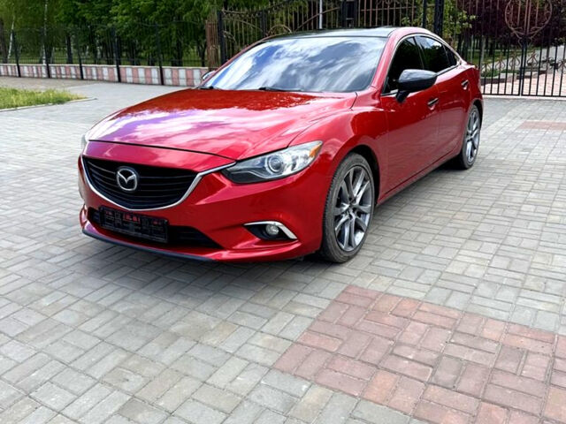 Красный Мазда 6, объемом двигателя 2.5 л и пробегом 127 тыс. км за 13000 $, фото 1 на Automoto.ua