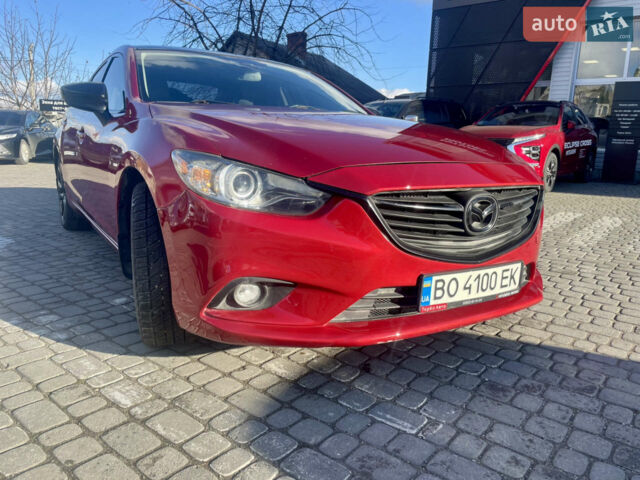 Красный Мазда 6, объемом двигателя 2.49 л и пробегом 195 тыс. км за 12300 $, фото 1 на Automoto.ua