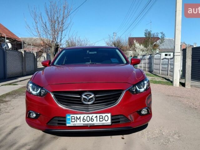 Красный Мазда 6, объемом двигателя 2.49 л и пробегом 233 тыс. км за 9700 $, фото 1 на Automoto.ua