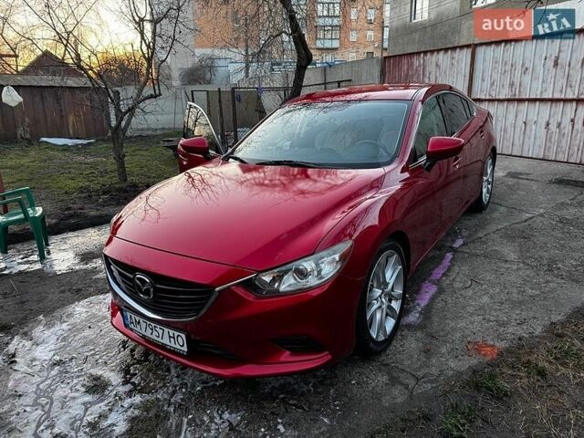Красный Мазда 6, объемом двигателя 2.49 л и пробегом 130 тыс. км за 12500 $, фото 1 на Automoto.ua