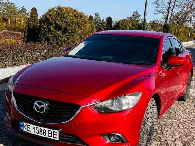 Красный Мазда 6, объемом двигателя 2.5 л и пробегом 125 тыс. км за 9700 $, фото 1 на Automoto.ua
