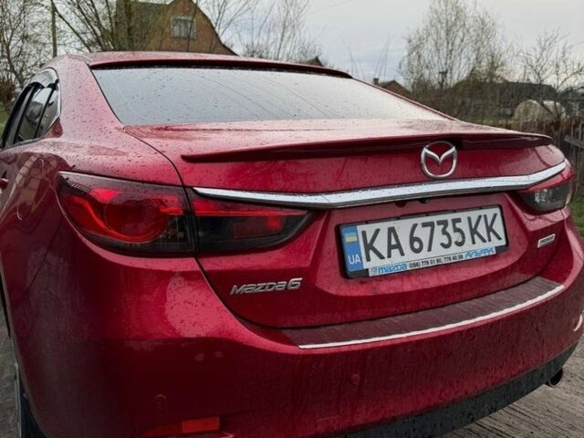 Красный Мазда 6, объемом двигателя 2.49 л и пробегом 130 тыс. км за 13000 $, фото 1 на Automoto.ua