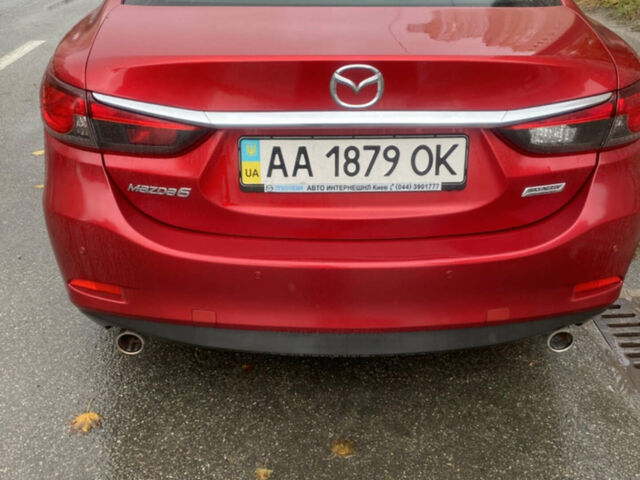 Красный Мазда 6, объемом двигателя 2 л и пробегом 212 тыс. км за 12000 $, фото 1 на Automoto.ua