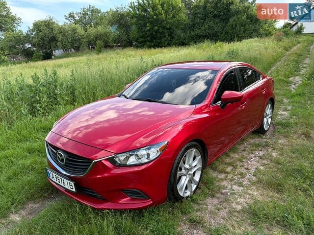 Красный Мазда 6, объемом двигателя 2.49 л и пробегом 179 тыс. км за 12400 $, фото 1 на Automoto.ua