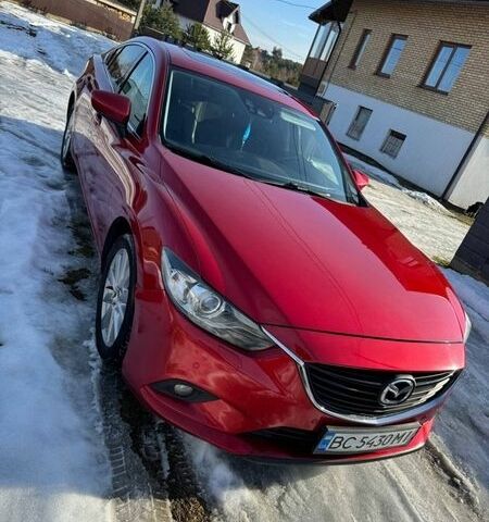 Красный Мазда 6, объемом двигателя 2.19 л и пробегом 227 тыс. км за 10699 $, фото 1 на Automoto.ua