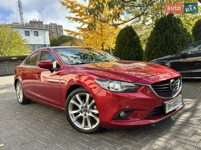 Красный Мазда 6, объемом двигателя 2.49 л и пробегом 118 тыс. км за 12600 $, фото 1 на Automoto.ua