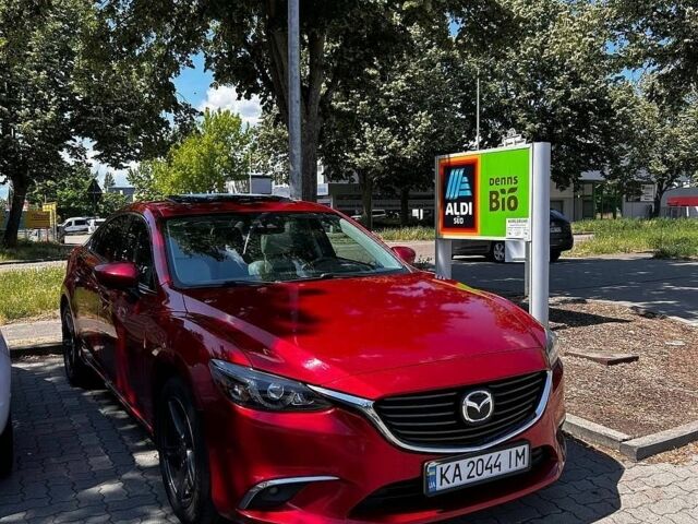Червоний Мазда 6, об'ємом двигуна 2.49 л та пробігом 215 тис. км за 12800 $, фото 1 на Automoto.ua