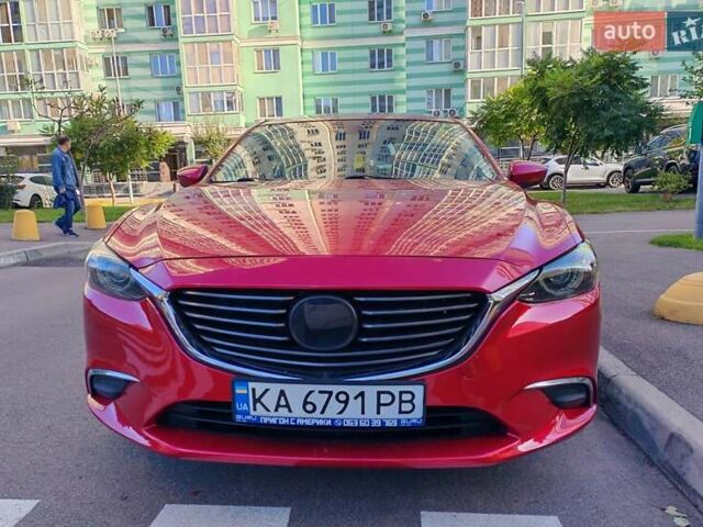 Красный Мазда 6, объемом двигателя 2.5 л и пробегом 285 тыс. км за 12000 $, фото 1 на Automoto.ua