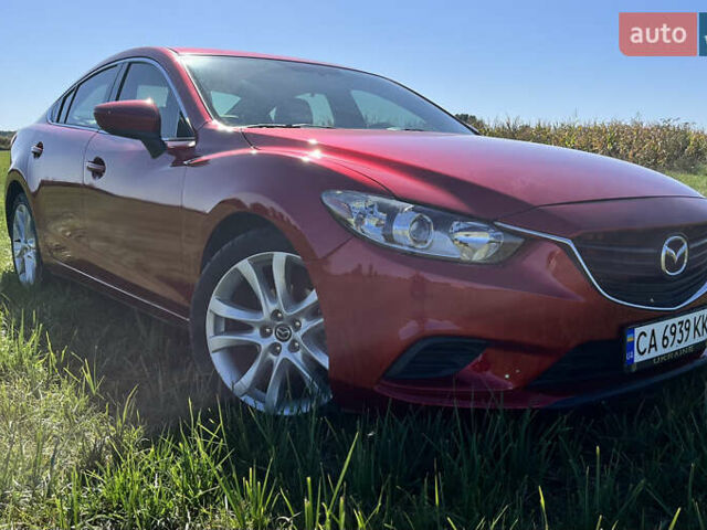 Червоний Мазда 6, об'ємом двигуна 2.49 л та пробігом 145 тис. км за 13400 $, фото 1 на Automoto.ua