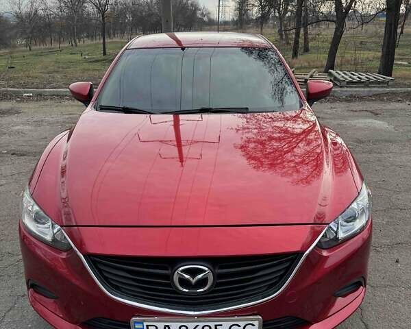 Красный Мазда 6, объемом двигателя 2.49 л и пробегом 138 тыс. км за 12000 $, фото 1 на Automoto.ua